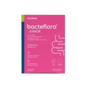 Bacteflora Junior Immune 30 κάψουλες – Προβιοτικά & Βιταμίνες