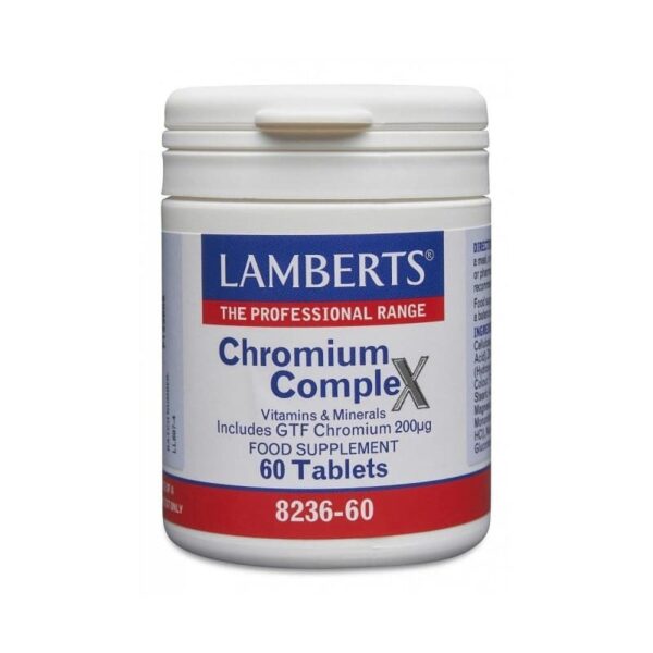 Lamberts Chromium Complex 60 ταμπλέτες