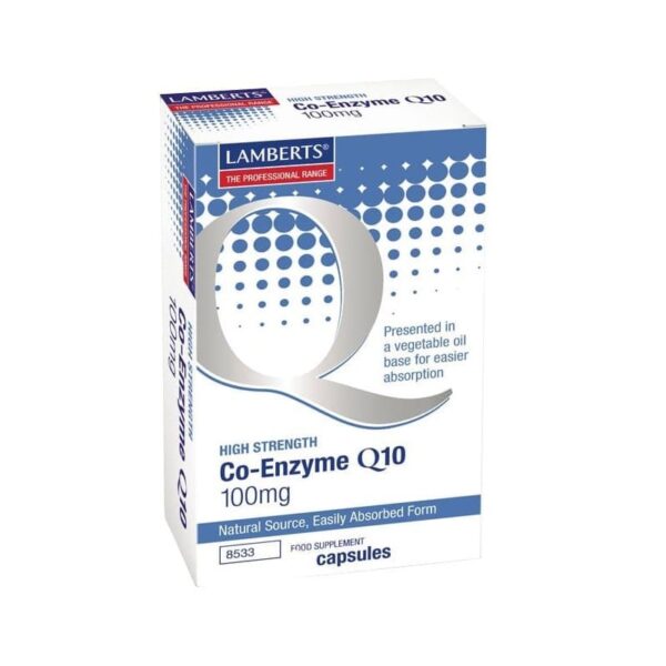 Lamberts Co-Enzyme Q10 100 mg 30 κάψουλες