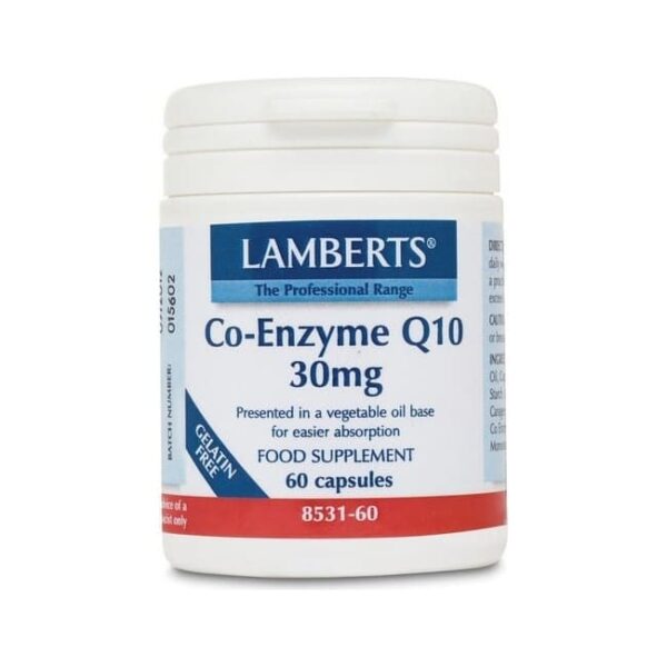 Lamberts Co-Enzyme Q10 30 mg 60 κάψουλες