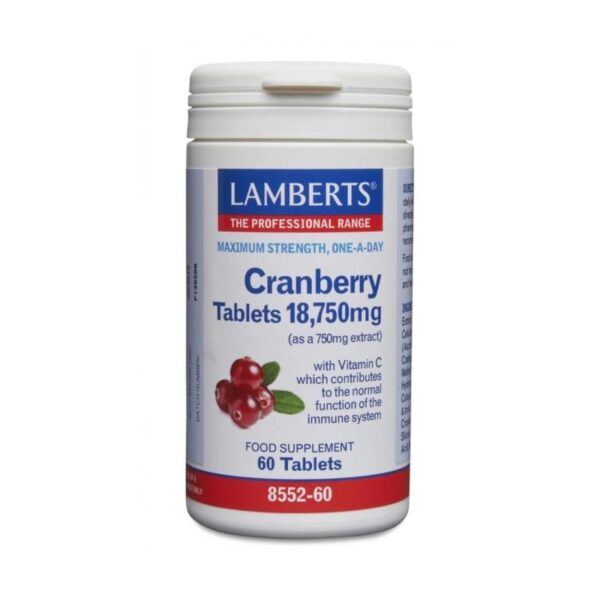 Lamberts Cranberry 18750 mg 60 tabs
