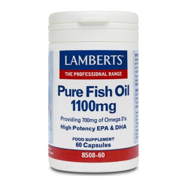 Lamberts Pure Fish Oil 1100 mg 60 κάψουλες