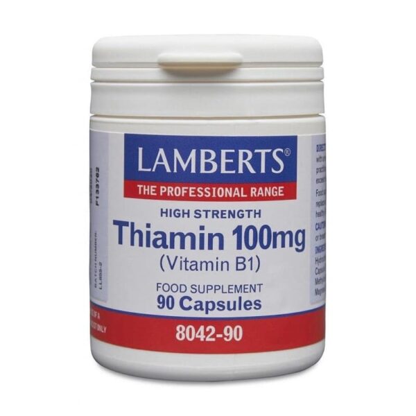 Lamberts Thiamin (Vitamin B1) 100 mg 90 ταμπλέτες