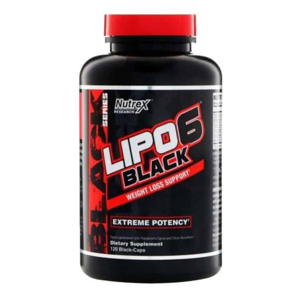 Lipo 6 Black – Nutrex 120 κάψουλες