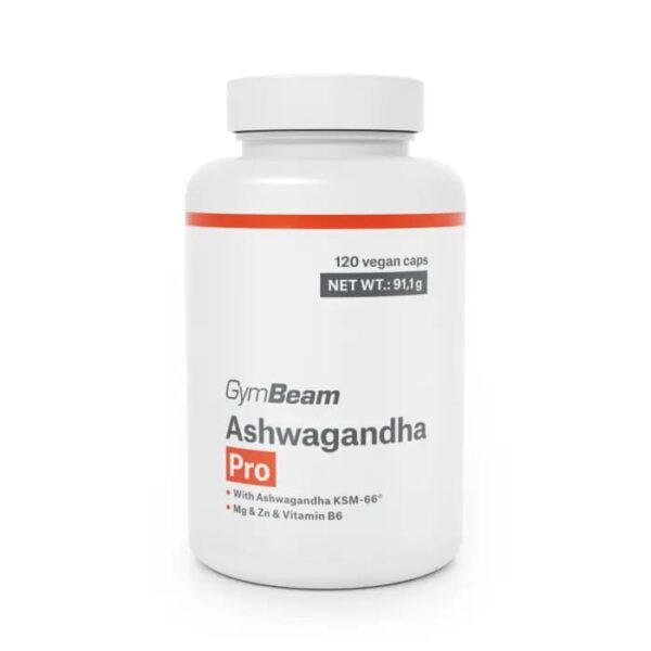 Ashwagandha Pro – 120 κάψουλες GymBeam