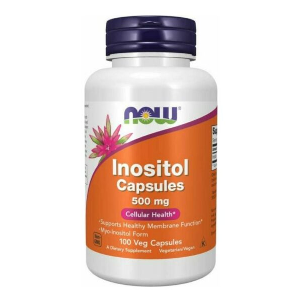 Inositol 500 mg – NOW Foods 100 κάψουλες